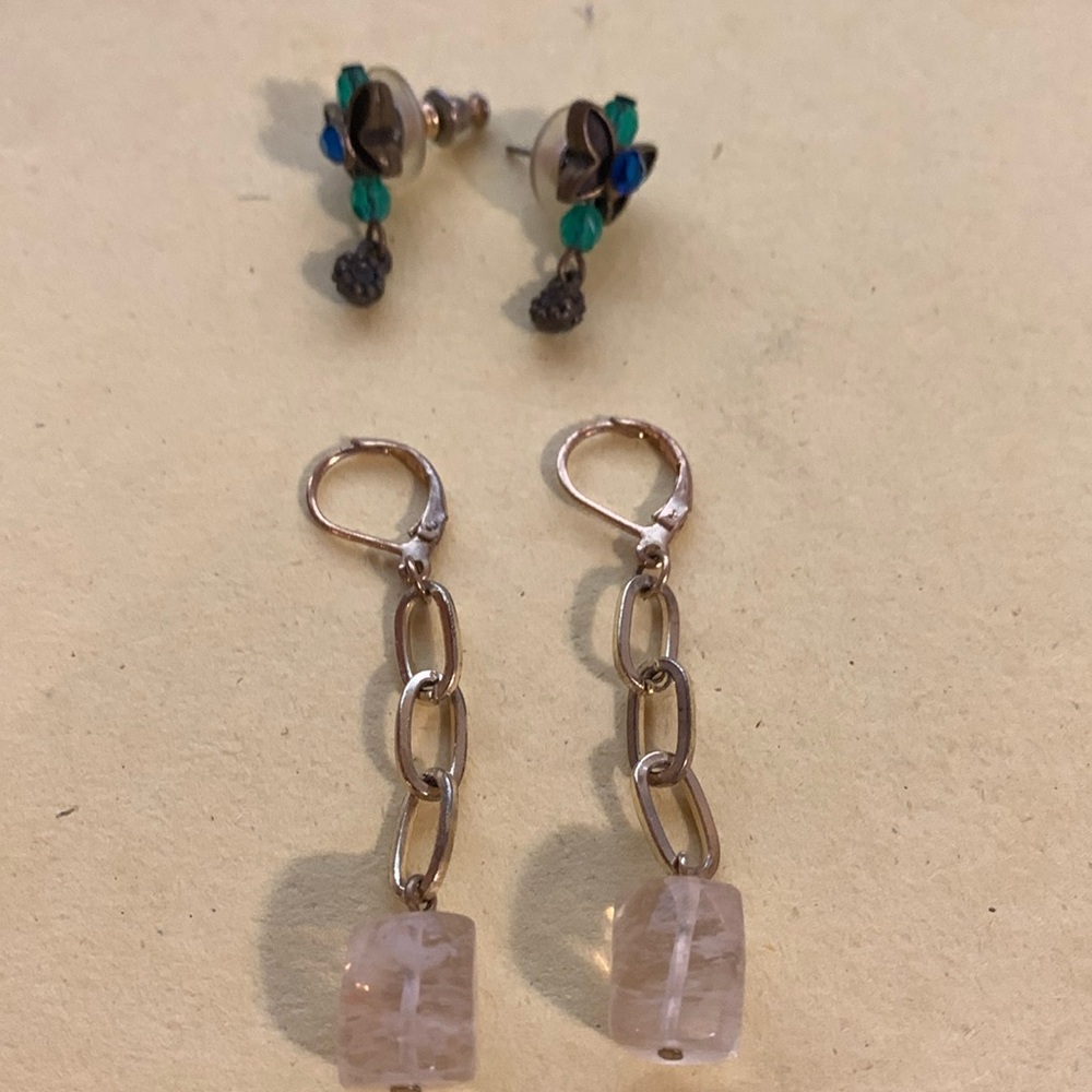 Two pair earrings